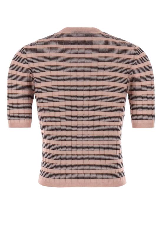 26FW 프라다 스웨터 P24F3OSOOO6289 F035M Stripped - PRADA