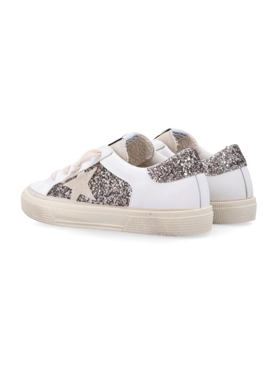 26FW [키즈] 골든구스 스니커즈 F00715F005321 11694 OPTIC WHITE CINDER - GOLDEN GOOSE