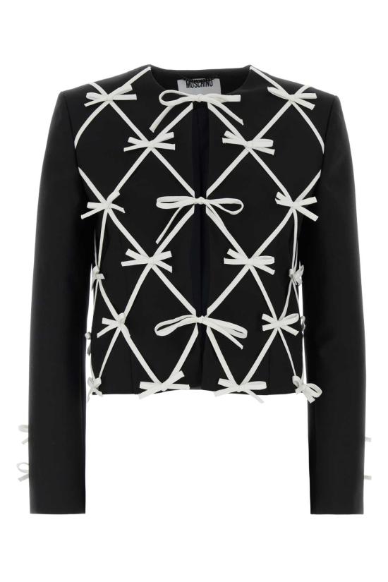26FW 모스키노 자켓 A05025521 555 Black