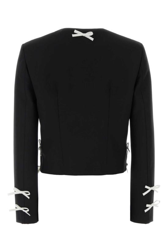 26FW 모스키노 자켓 A05025521 555 Black - MOSCHINO