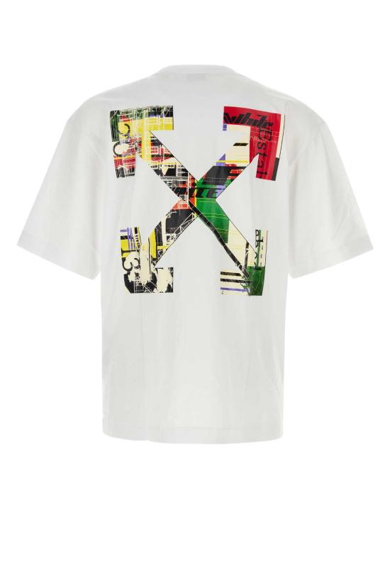 26FW 오프화이트 반팔 티셔츠 44MAA120F26J00Z100 WHITE - OFF WHITE
