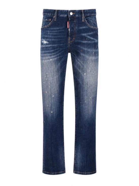 26FW 디스퀘어드2 데님 팬츠 S74LB1898S30664 470 NAVY BLUE