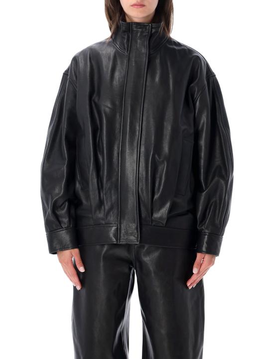 26FW 아르마 가죽 자켓 PAULA BLACK Nero