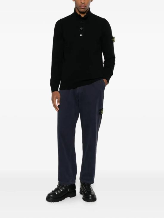 26FW 스톤 아일랜드 긴팔 티셔츠 L2S155100040S00A3 V0029 BLACK - STONE ISLAND