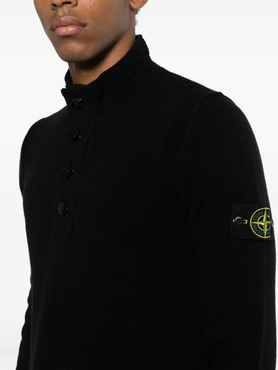 26FW 스톤 아일랜드 긴팔 티셔츠 L2S155100040S00A3 V0029 BLACK - STONE ISLAND