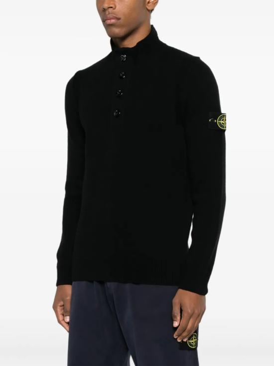 26FW 스톤 아일랜드 긴팔 티셔츠 L2S155100040S00A3 V0029 BLACK - STONE ISLAND