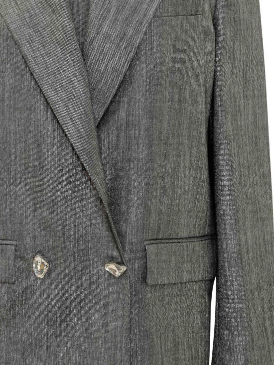 26FW 핑코 수트 자켓 107421A3G4IK1 GREY - PINKO