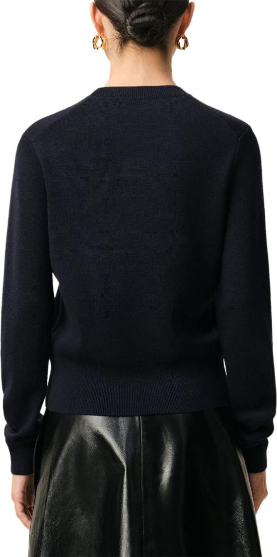 26FW 아미 ADC 자수 크루넥 스웨터 FKS826001414 NAVY - AMI