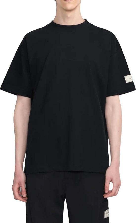26FW 플라네르 반팔 티셔츠 FLANEURFTSH195999ATELIERTSHIRTSHORTSLEEVETSHIRTSBLACK - FLANEUR