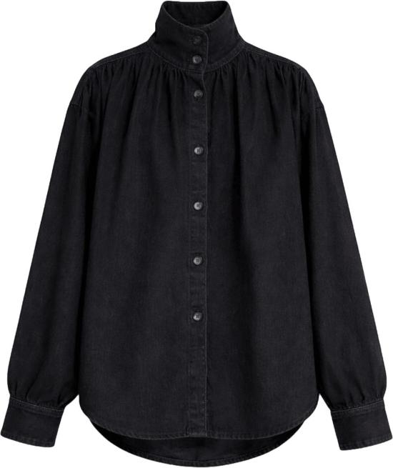 26FW 이로 셔츠 IROWP18FENYRA26WBLACKFENYRABLOUSEBLACK