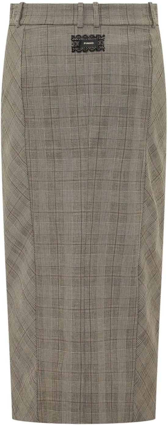 26FW 핑코 롱 스커트 107448A3FFCYZ TAUPE - PINKO
