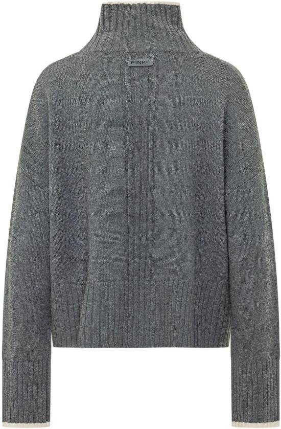 26FW 핑코 터틀넥 105446A3G1I76 DONKERGREY - PINKO