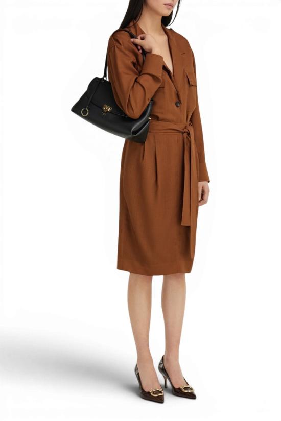 26FW 살바토레 페라가모 가방 21A869 796247 NERO TESTA DI MORO - SALVATORE FERRAGAMO