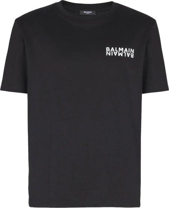25FW 발망 반팔 티셔츠 10009466732830 BLACK