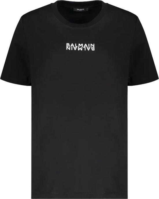 25FW 발망 반팔 티셔츠 10009466667294 BLACK