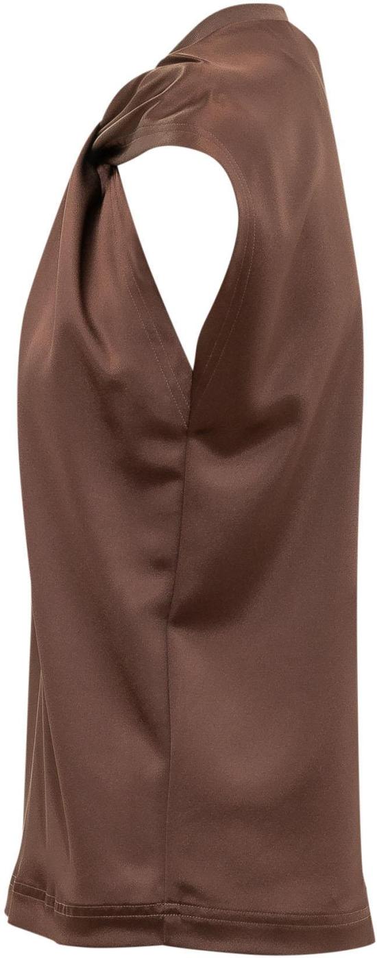 26FW 핑코 블라우스 107539A3GBL86 BROWN - PINKO