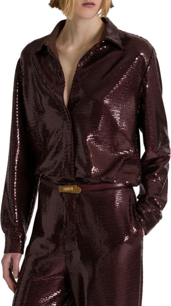 26FW 알베르타 페레티 블라우스 022066460104 BROWN - ALBERTA FERRETTI
