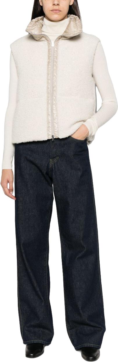 26FW 에르노 베스트 PI00173DR334941200 WHITE - HERNO