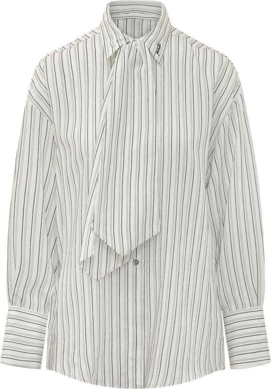 26FW 핑코 블라우스 107482A33QZZ1 WHITE