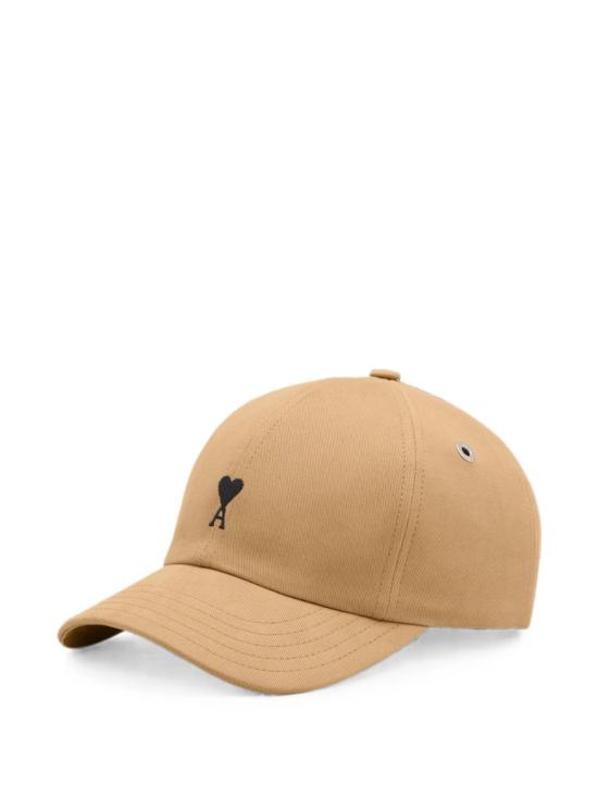 26FW 아미 코튼 ADC 자수 볼캡 UCP265AW0041 A184 Beige - AMI