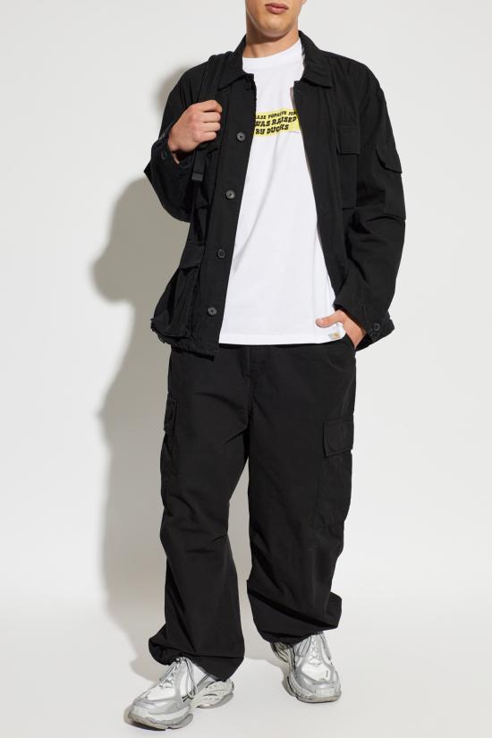26FW 칼하트 WIP 스트레이트 팬츠 I036874 89GD BLACK DOM - CARHARTT WIP