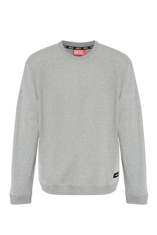 26FW 디젤 긴팔 티셔츠 A22777 0SIBH 96X MELANGE GREY DOM