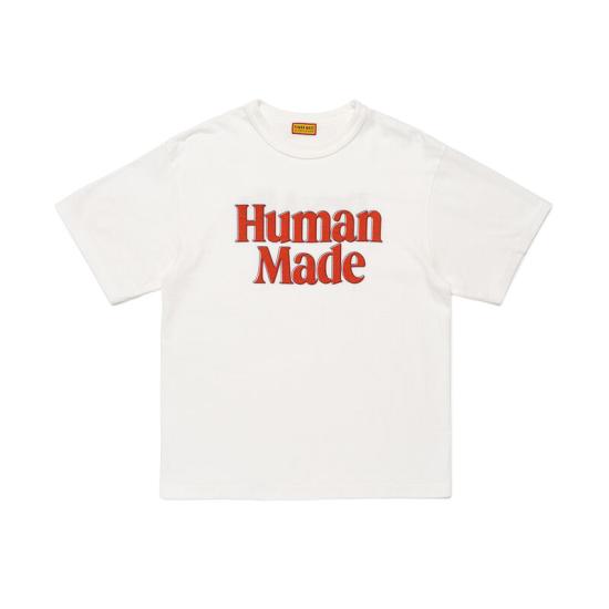 26SS 휴먼메이드 반팔 티셔츠 HM31TE014 WHITE DOM
