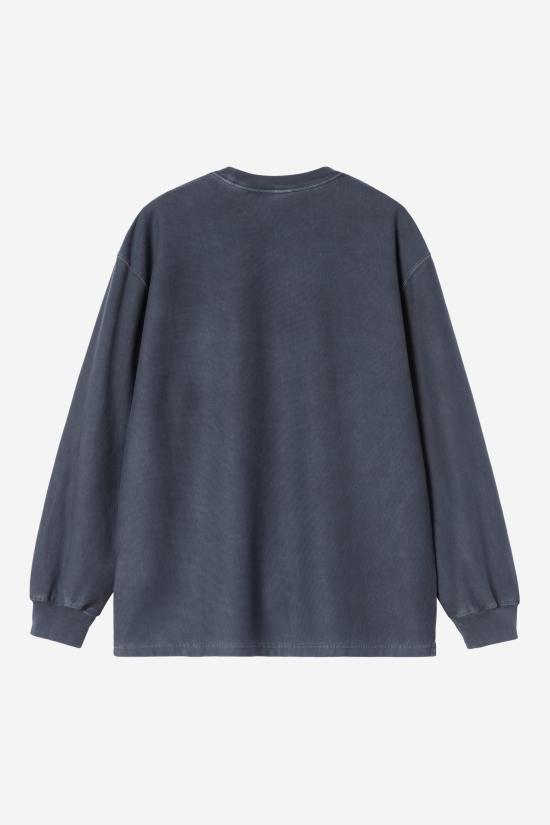 26FW 칼하트 WIP 긴팔 티셔츠 I036862 1CGD DARK NAVY DOM - CARHARTT WIP