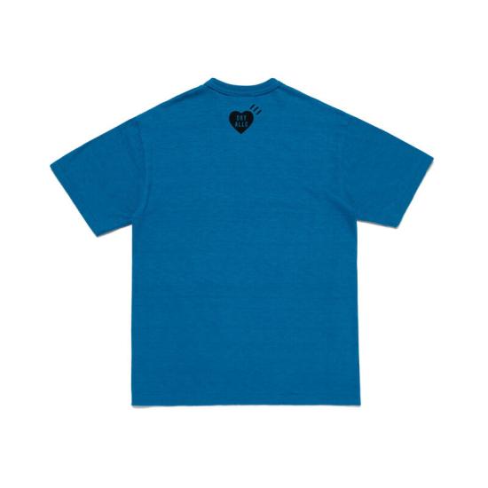 26SS 휴먼메이드 반팔 티셔츠 HM31CS044 BLUE DOM - HUMANMADE