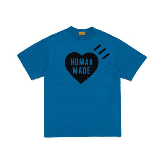 26SS 휴먼메이드 반팔 티셔츠 HM31CS044 BLUE DOM