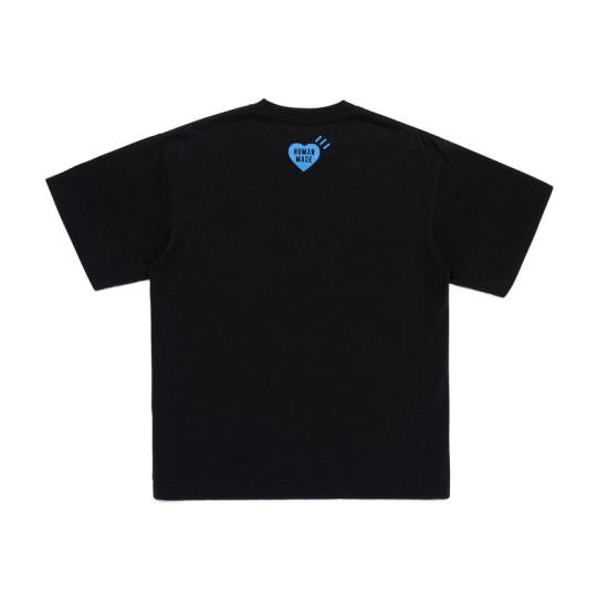 26SS 휴먼메이드 그래픽 티셔츠 HM31CS040 BLACK DOM - HUMANMADE