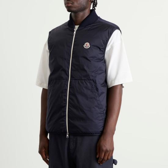 26FW 몽클레어 베스트 1G00006 599Q0 780 NAVY DOM - MONCLER