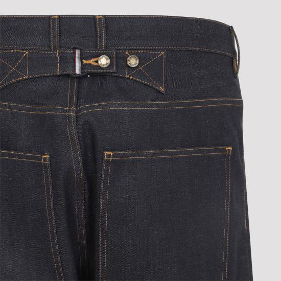 26FW 톰브라운 셀비지 데님 5-포켓 팬츠 MTU345S F1101 415 NAVY - THOM BROWNE