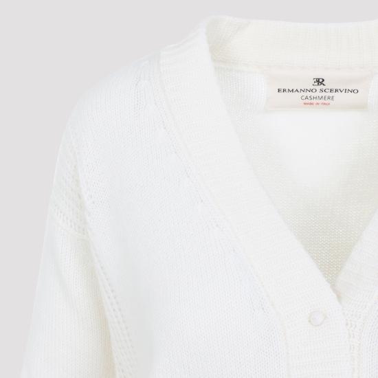 26FW 에르마노 설비노 스웨터 D495N303APPYI 14300 MARSHMALL - ERMANNO SCERVINO