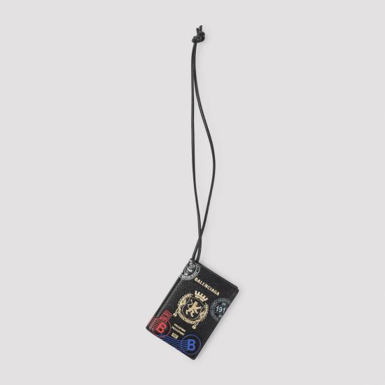 26FW 발렌시아가 여행용 액세서리 866733 2ACGS 1084 BLACK MULTICOLOR
