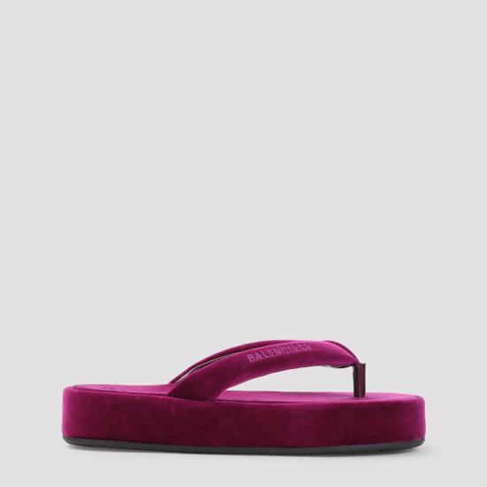 26FW 발렌시아가 제트 랙 통 슬라이드 869749 WCDQ0 5590 VELVET PURPLE