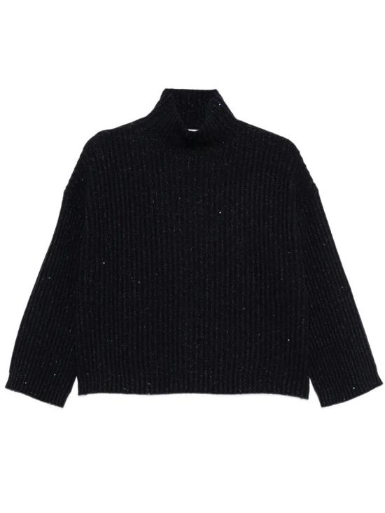 26FW 브루넬로 쿠치넬리 터틀넥 MBM753504 C524 BLU