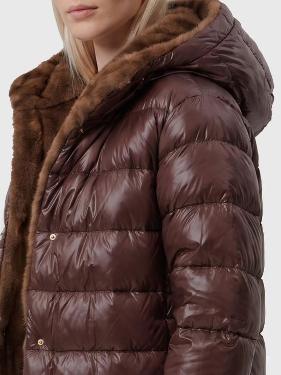 26FW 에르노 숏패딩 PI002312D BROWN - HERNO
