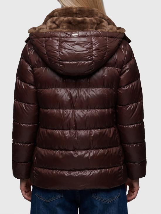 26FW 에르노 숏패딩 PI002312D BROWN - HERNO