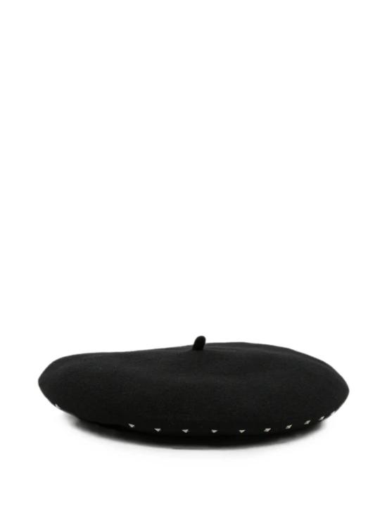26FW 엠포리오 아르마니 베레모 EW005464 AF28948 MC693 BLACK STUDS - EMPORIO ARMANI