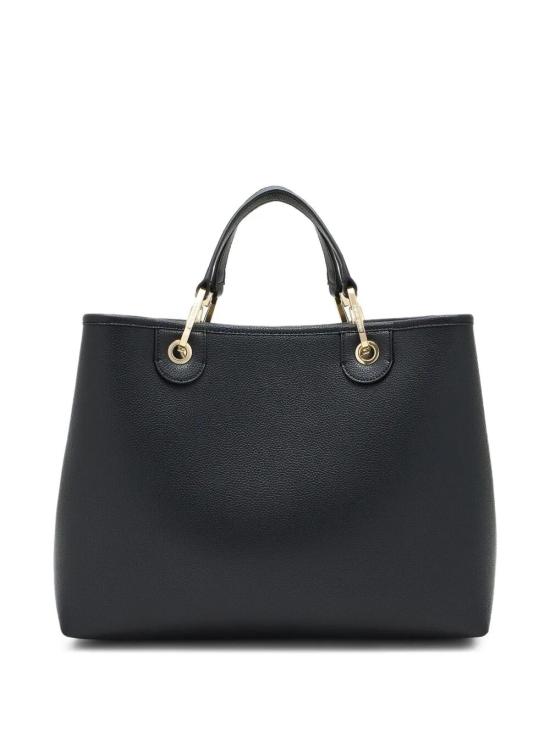 26FW 엠포리오 아르마니 MYEA 미디엄 쇼퍼백 EW000360 AF12103 MC032 BLACK GREY - EMPORIO ARMANI