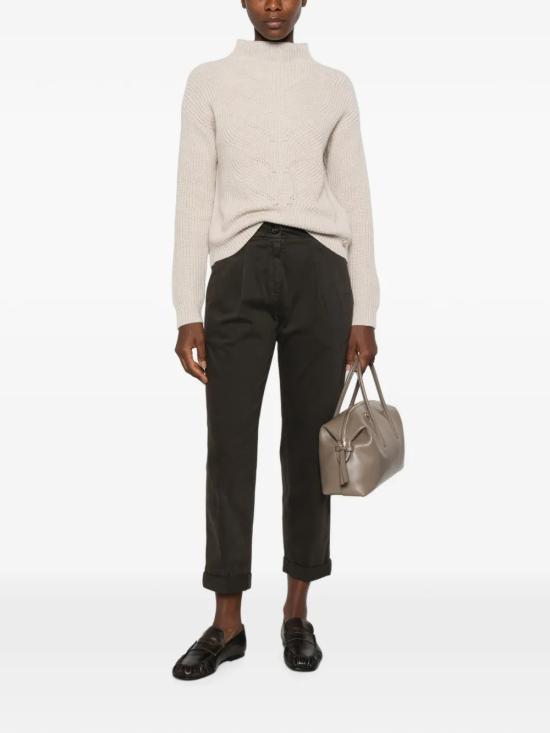 26FW 에르노 긴팔 티셔츠 ML00023DR 701881985 Beige - HERNO