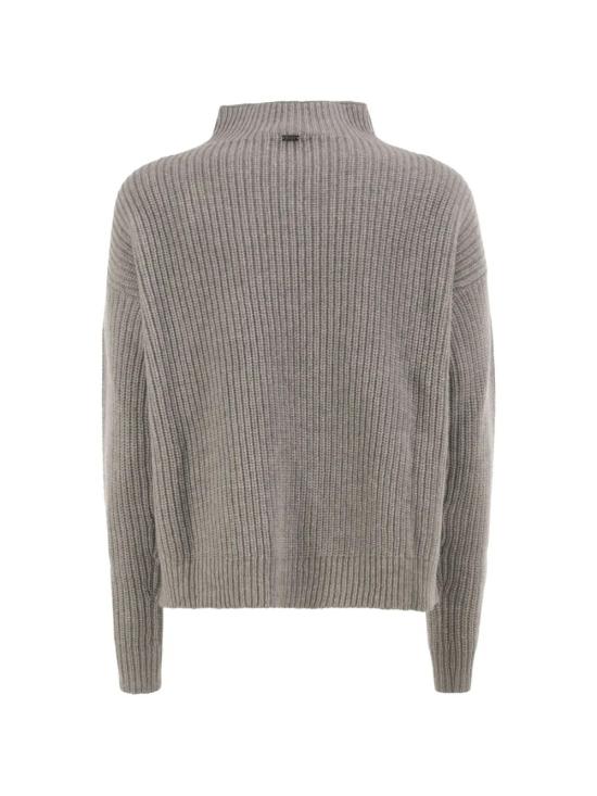 26FW 에르노 긴팔 티셔츠 ML00023DR 701889404 Gray - HERNO