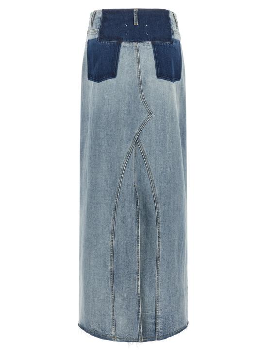 26FW 마르지엘라 데님 스커트 S51MI0011S30561988 Light Blue - MAISON MARGIELA