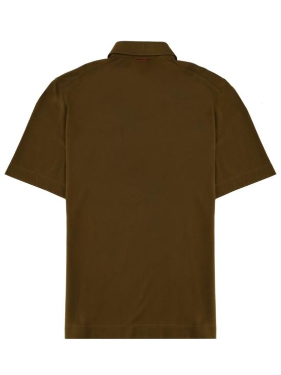  에르메네질도제냐 폴로 티셔츠 UH392A3 H752V04 Green - ERMENEGILDO ZEGNA