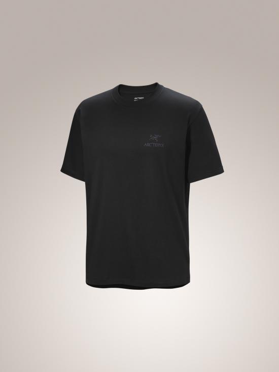 26SS 아크테릭스 반팔 티셔츠 ATQSM10296 BLACK MOONDROP DOM