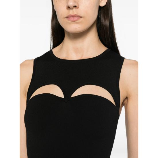 26FW 엘리자베타프랜치 미디 원피스 AM05B66E2 110 BLACK - ELISABETTA FRANCHI
