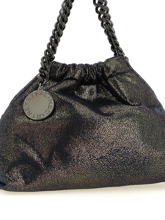 26FW 스텔라 맥카트니 팔라벨라 드로스트링 숄더백 7B0144WP04894018 Blue - STELLA MCCARTNEY