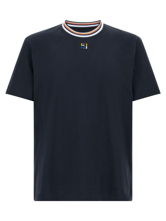 26FW 펜디 반팔 티셔츠 FY0936AUIAF0PTH Blue