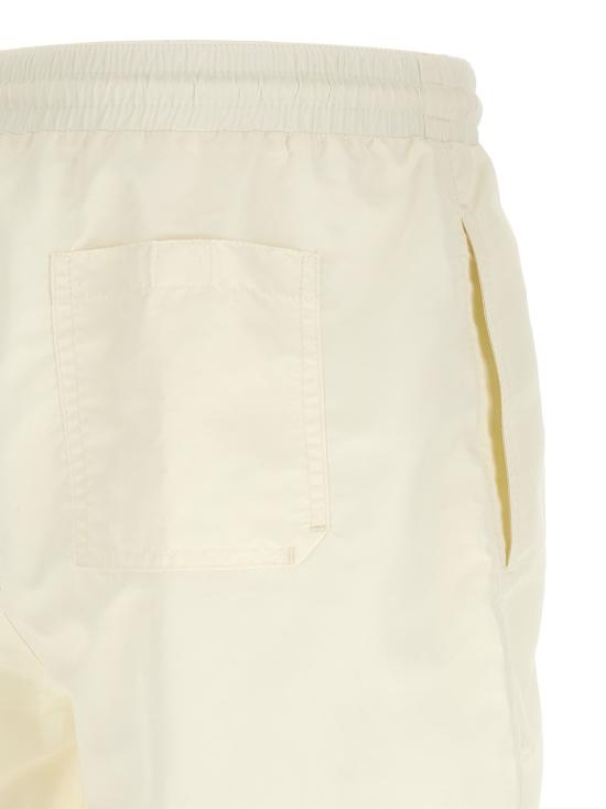 26FW 브루넬로 쿠치넬리 로고 스윔 팬츠 MW817043COG80 White - BRUNELLO CUCINELLI